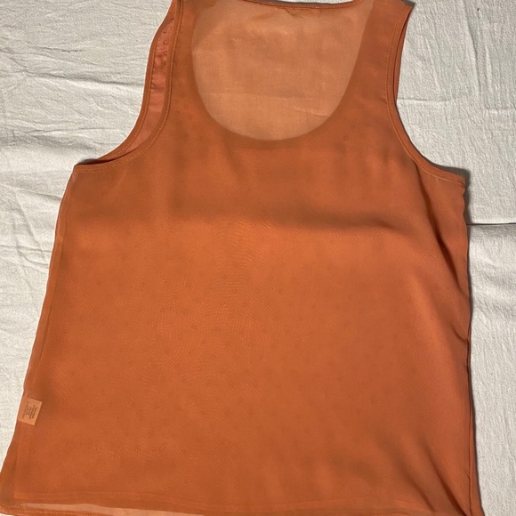 Iris sunset gold studded tank top Size Small - Picture 6 of 7